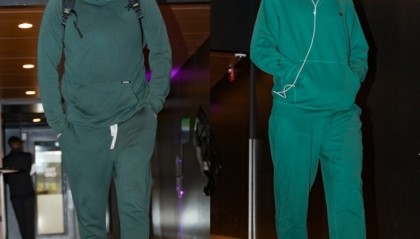 连帽衫军团！掘金众将穿搭：约基奇&amp;穆雷深绿配色 哈达威与众不同